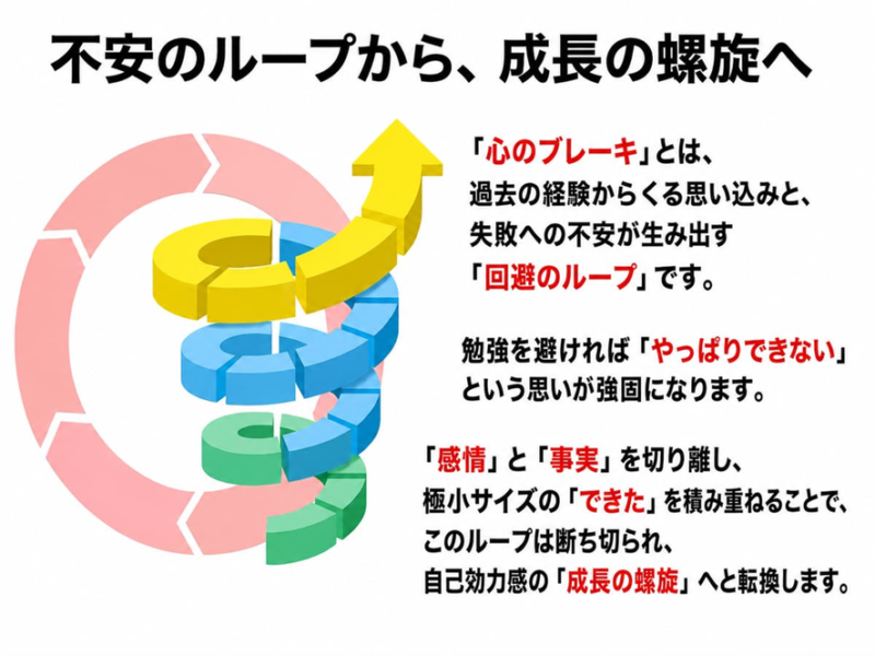 不安のループから、成長の螺旋へ